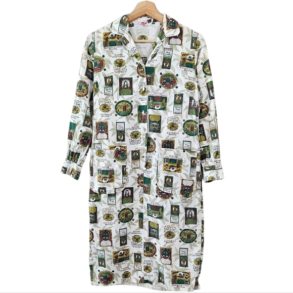 Countrywise Macshore Classics Bristol Old York Vintage Print Dress - Picture 1 of 7